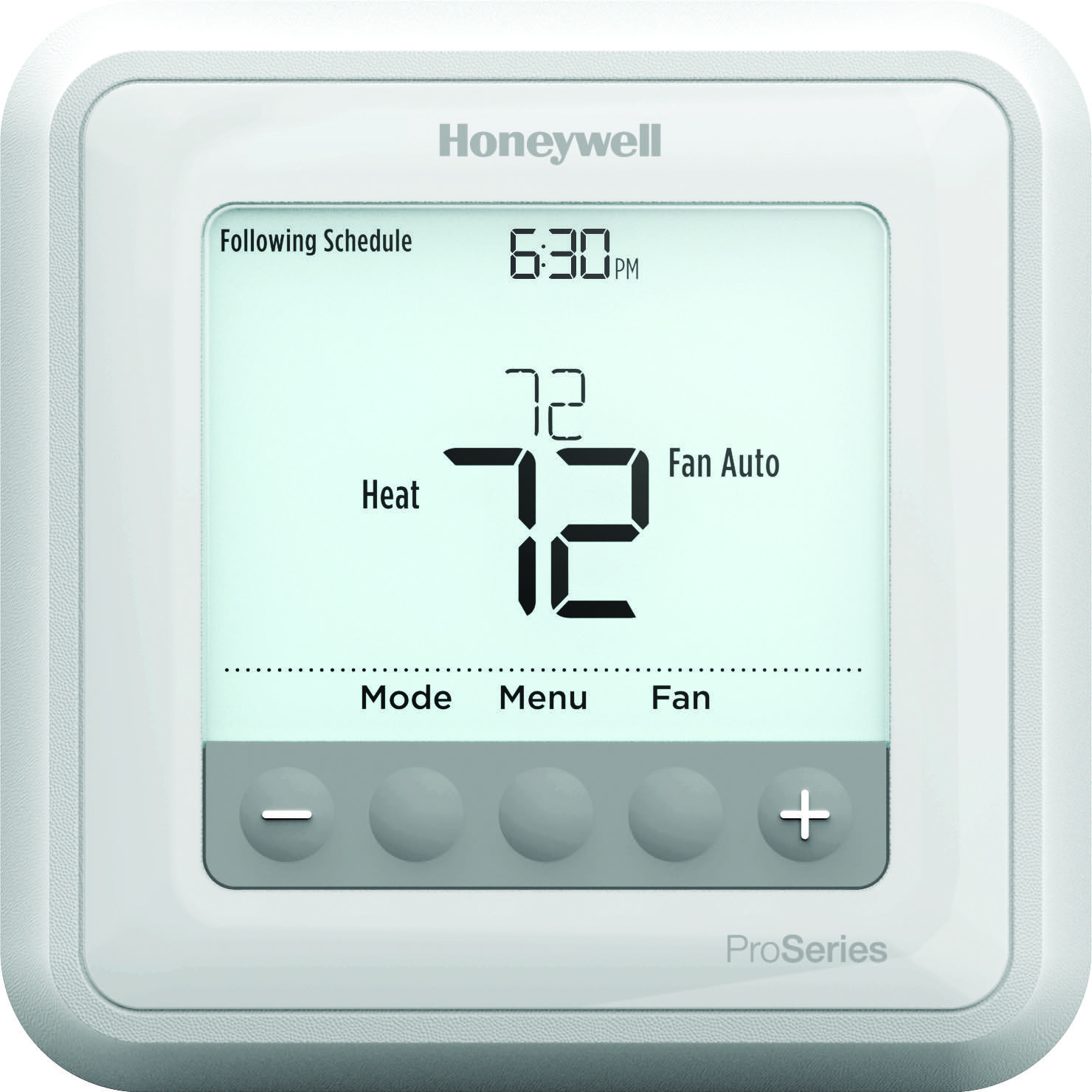 Honeywell T6 Pro Programmable Thermostat White HVAC