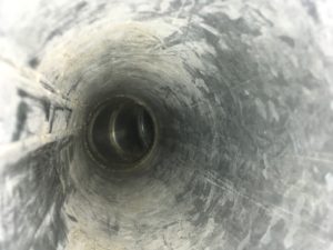 dryer vent after cleaning