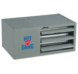 Modine's Hot Dawg Separated Combustion garage heater.